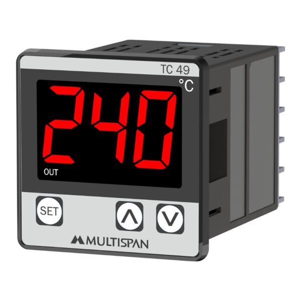 MULTISPAN SINGLE DISPLAY TEMPERATURE CONTROLLER TC-49