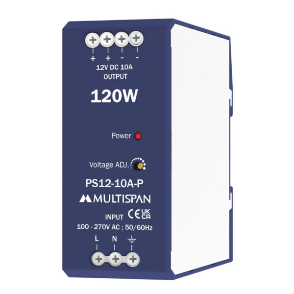 MULTISPAN Power Supply - Din Rail Mount PS12-10A